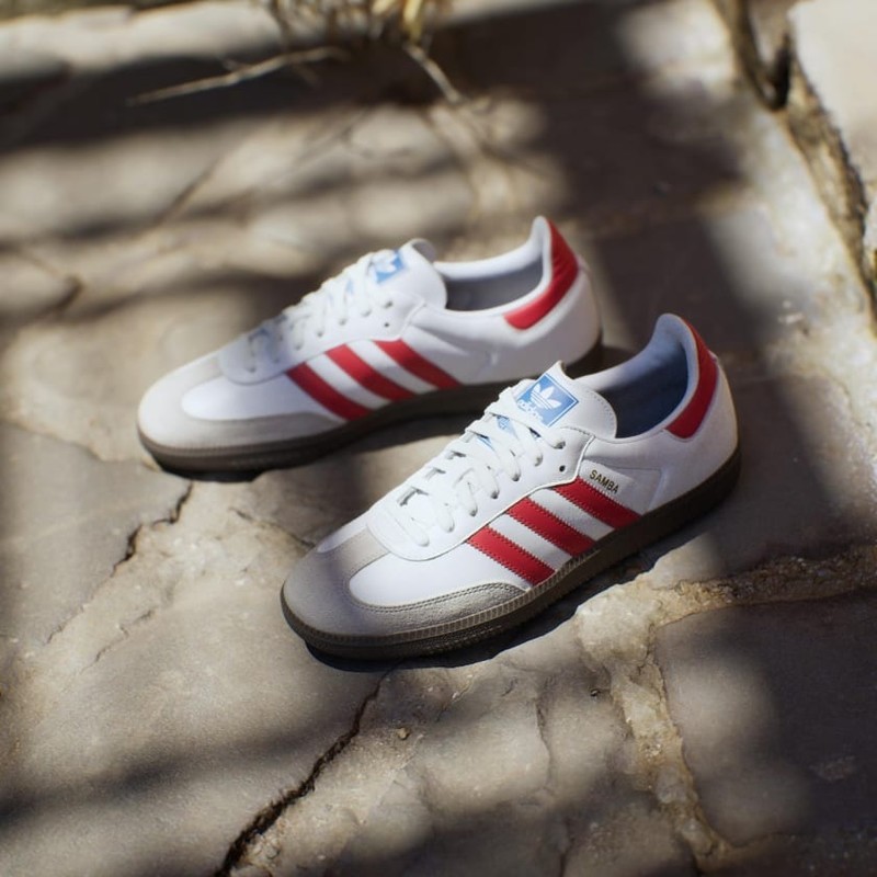 Adidas sales samba scarlet